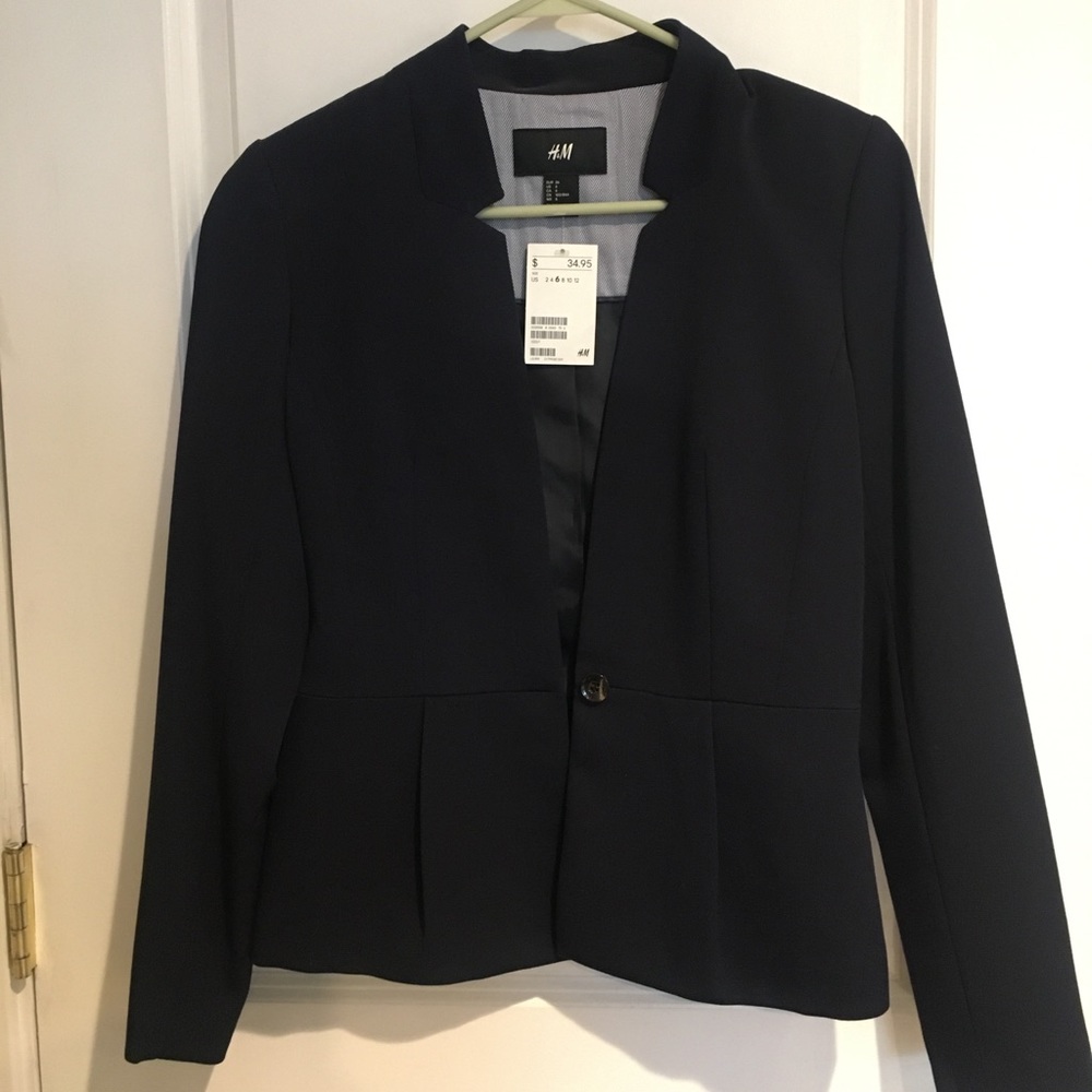 Navy blue H&M blazer